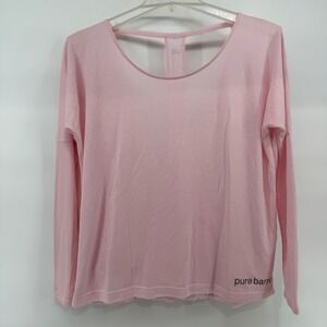 ALO Yoga Pink Long Sleeve Tee